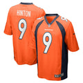 Kendall Hinton Denver Broncos Nike Game Player Jersey   Orange