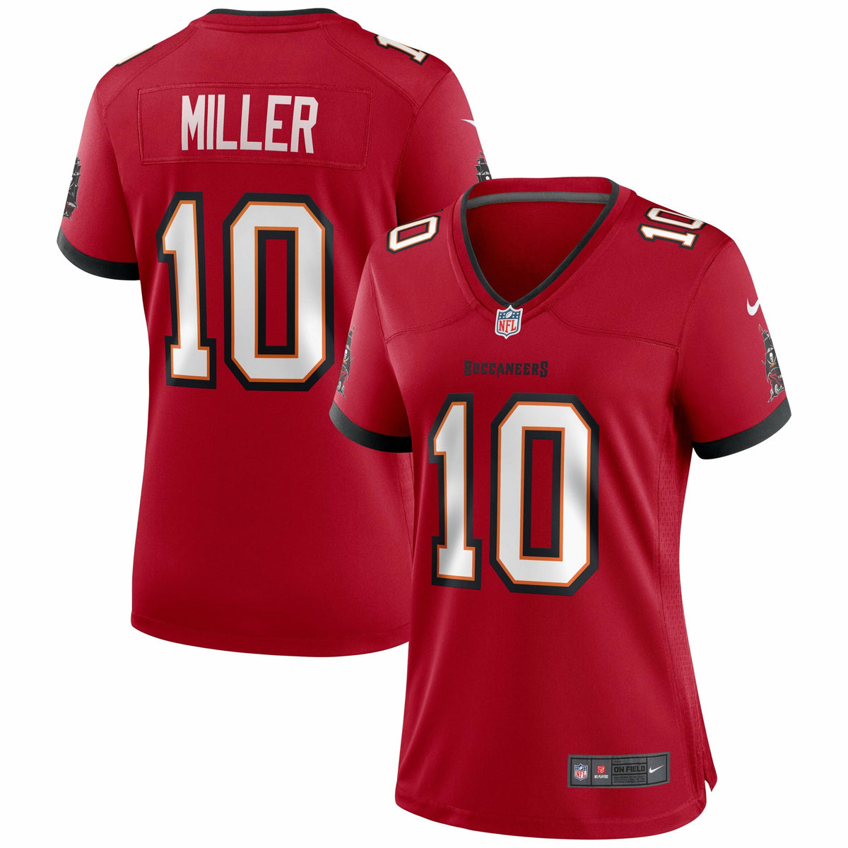Women s Nike Scotty Miller Red Tampa Bay Buccaneers Game Jersey