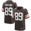 Stephen Carlson Cleveland Browns Nike Game Jersey   Brown