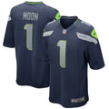 Warren Moon Seattle Seahawks Nike Game Retired Player Jersey College Navy