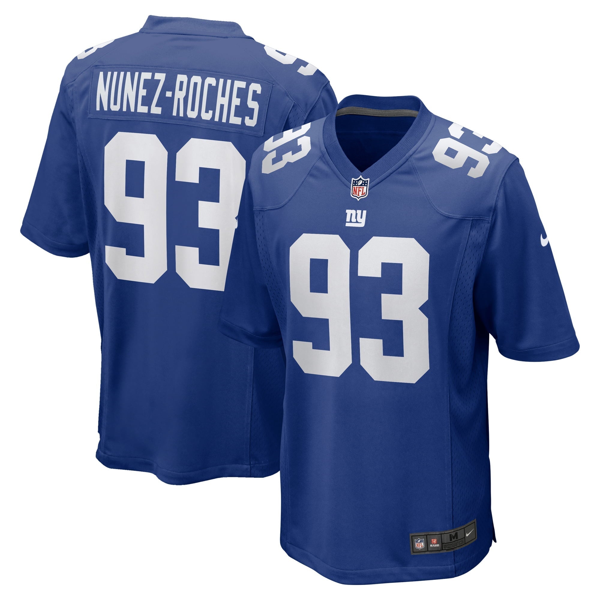 Men s Nike Rakeem Nunez-Roches Royal New York Giants Game Player Jersey