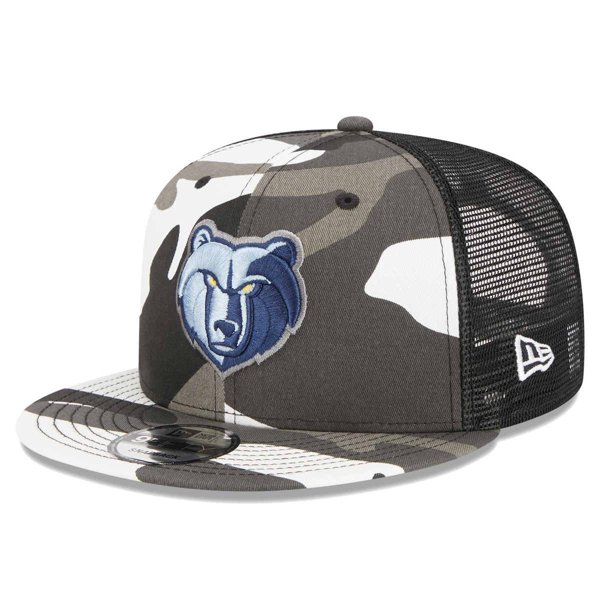 Memphis Grizzlies New Era Snow Camo Meshback 9FIFTY Snapback Hat - Camo