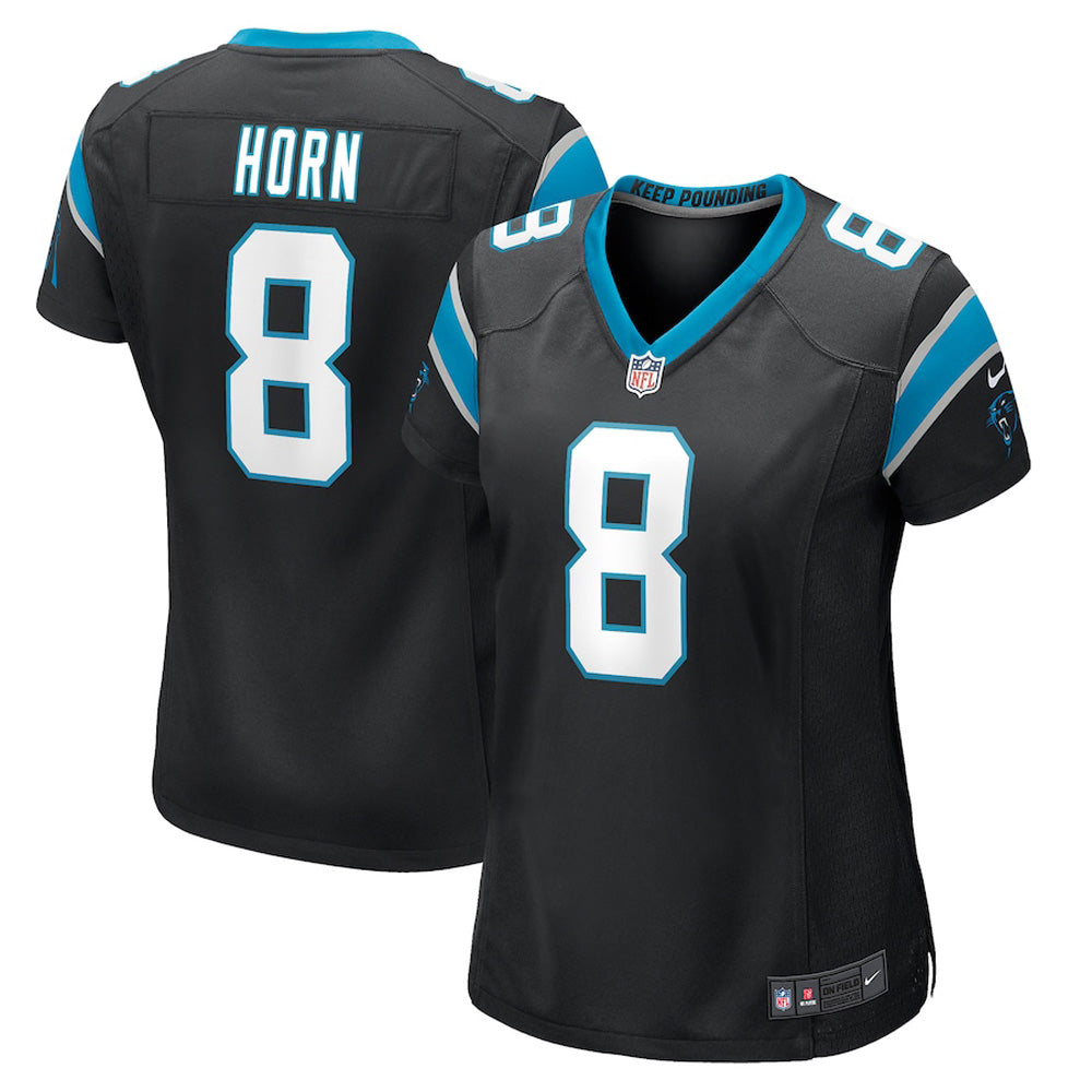 Women s Carolina Panthers Jaycee Horn Game Jersey   Black