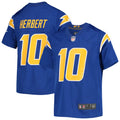 Justin Herbert Los Angeles Chargers Nike Youth Game Jersey   Royal