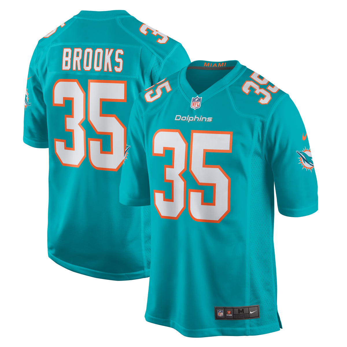 Christopher Brooks Miami Dolphins Nike Team Game Jersey    Aqua