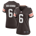 Jeremiah Owusu-Koramoah Cleveland Browns Nike Women s Team Game Jersey   Brown