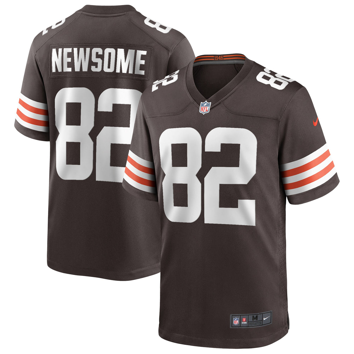 Ozzie Newsome Cleveland Browns Nike Game Retired Player Jersey   Brown