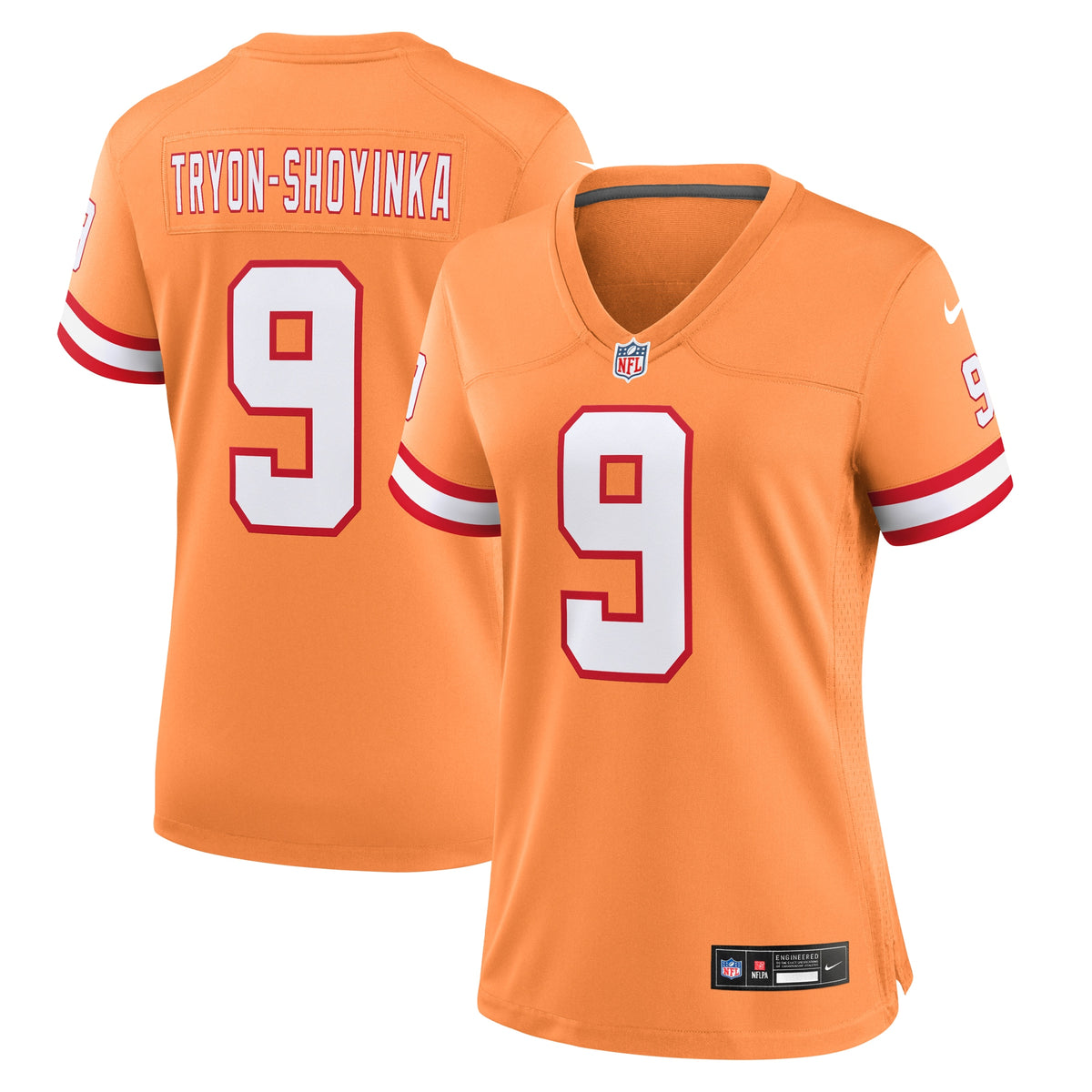 Joe Tryon-Shoyinka Tampa Bay Buccaneers Nike Women s Throwback Game Jersey   Orange