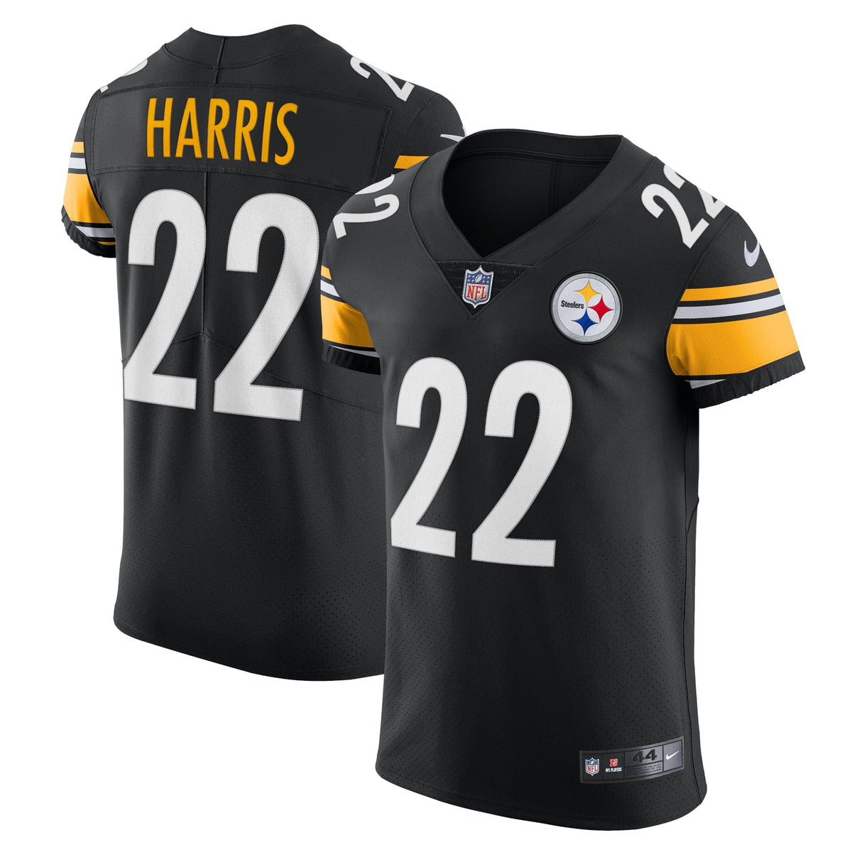 Najee Harris Pittsburgh Steelers Nike Vapor Elite Jersey   Black