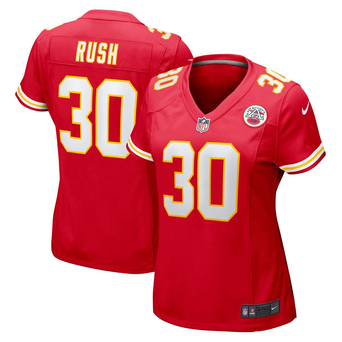 Darius Rush Kansas City Chiefs Nike Women s Team Game Jersey    Red