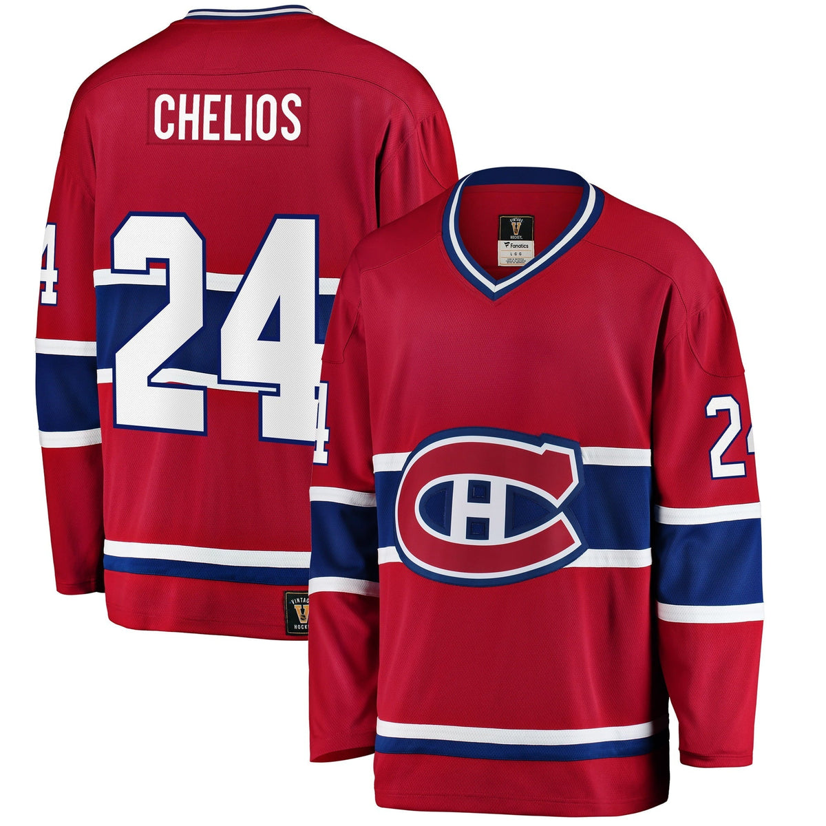 Men's Fanatics Branded Chris Chelios Red Detroit Red Wings Premier Breakaway Retired Player Jersey