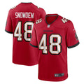 Men s Nike Charles Snowden Red Tampa Bay Buccaneers Home Game Player Jersey