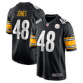 Jamir Jones Pittsburgh Steelers Nike Team Game Player Jersey   Black