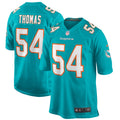 Zach Thomas Miami Dolphins Nike Game Retired Player Jersey   Aqua