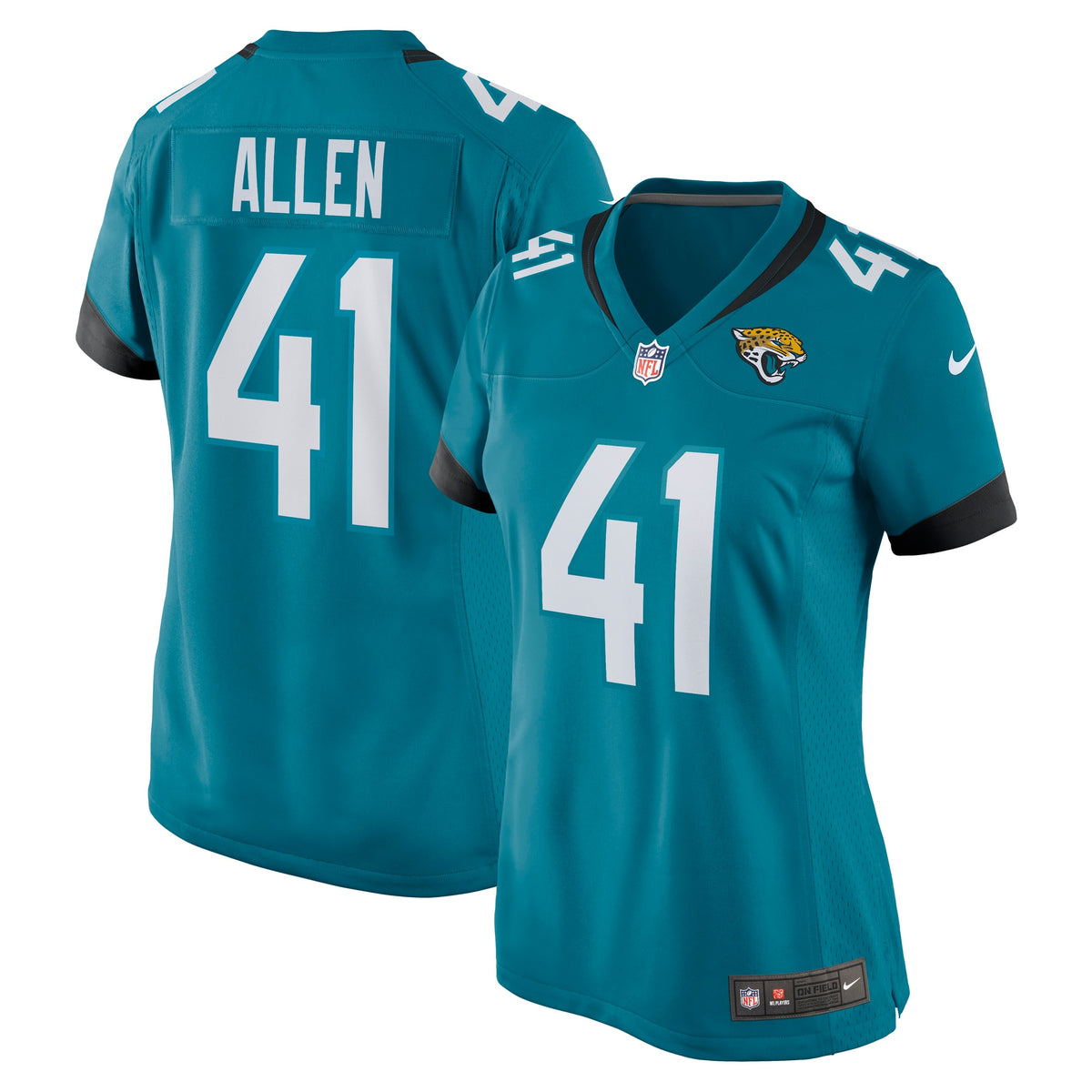 Josh Allen Jacksonville Jaguars Nike Women s Game Jersey   Teal