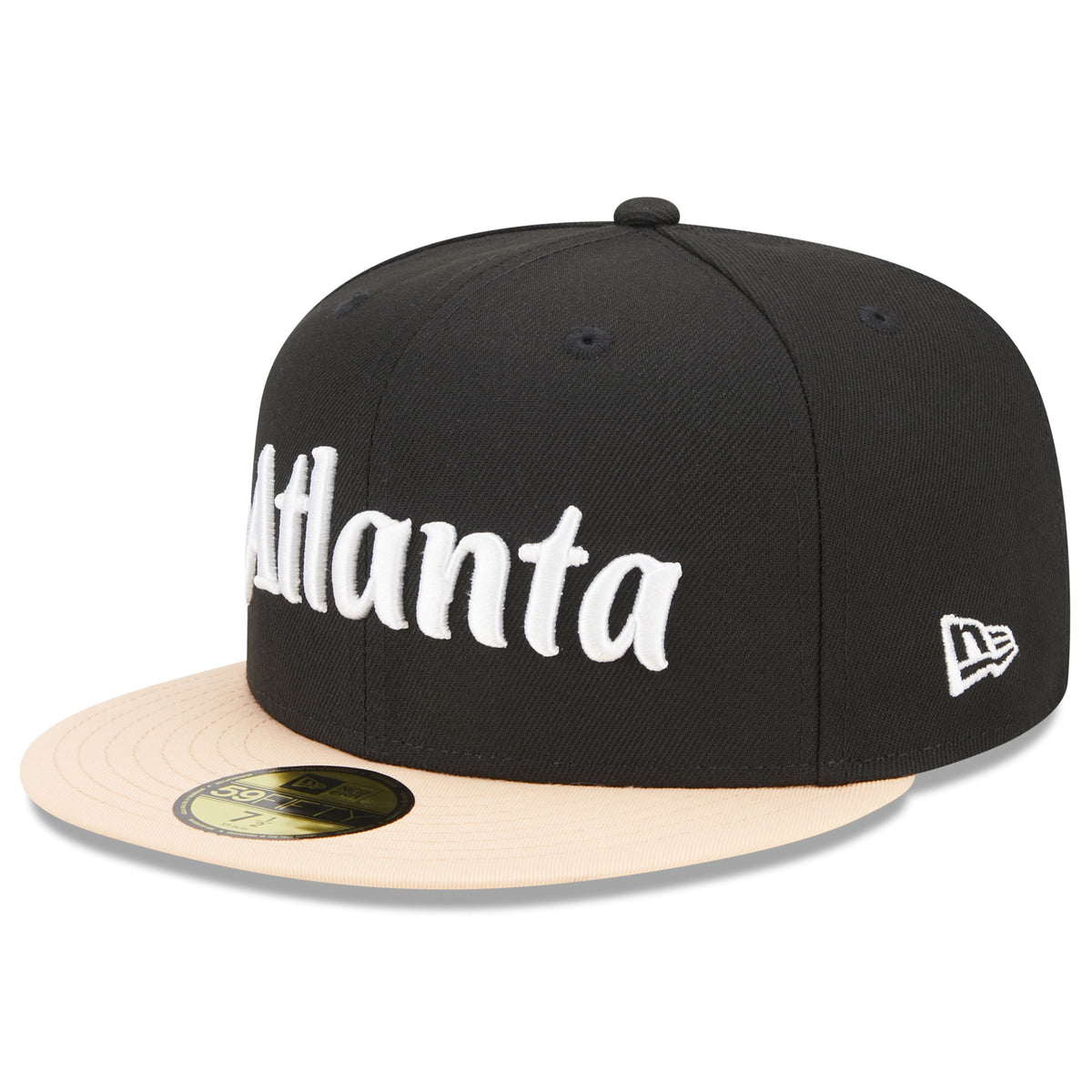 Atlanta Hawks, NBA Jerseys New Era 2022/23 City Edition Official 59FIFTY Fitted Hat - Black