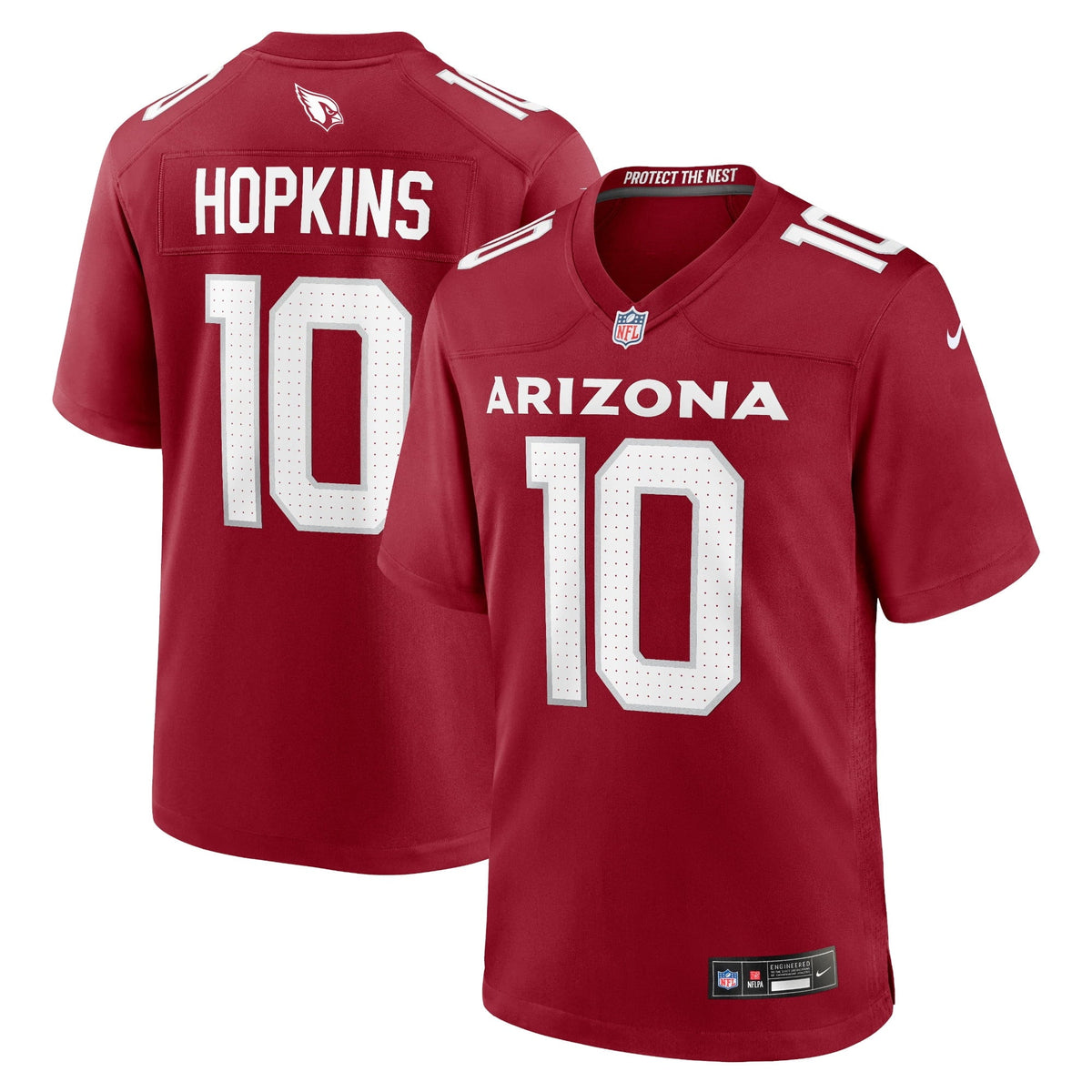 Men s Nike DeAndre Hopkins Cardinal Arizona Cardinals Game Player Jersey