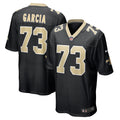 Max Garcia New Orleans Saints Nike Team Game Jersey    Black