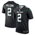 Zach Wilson New York Jets Nike Legend Jersey   Black