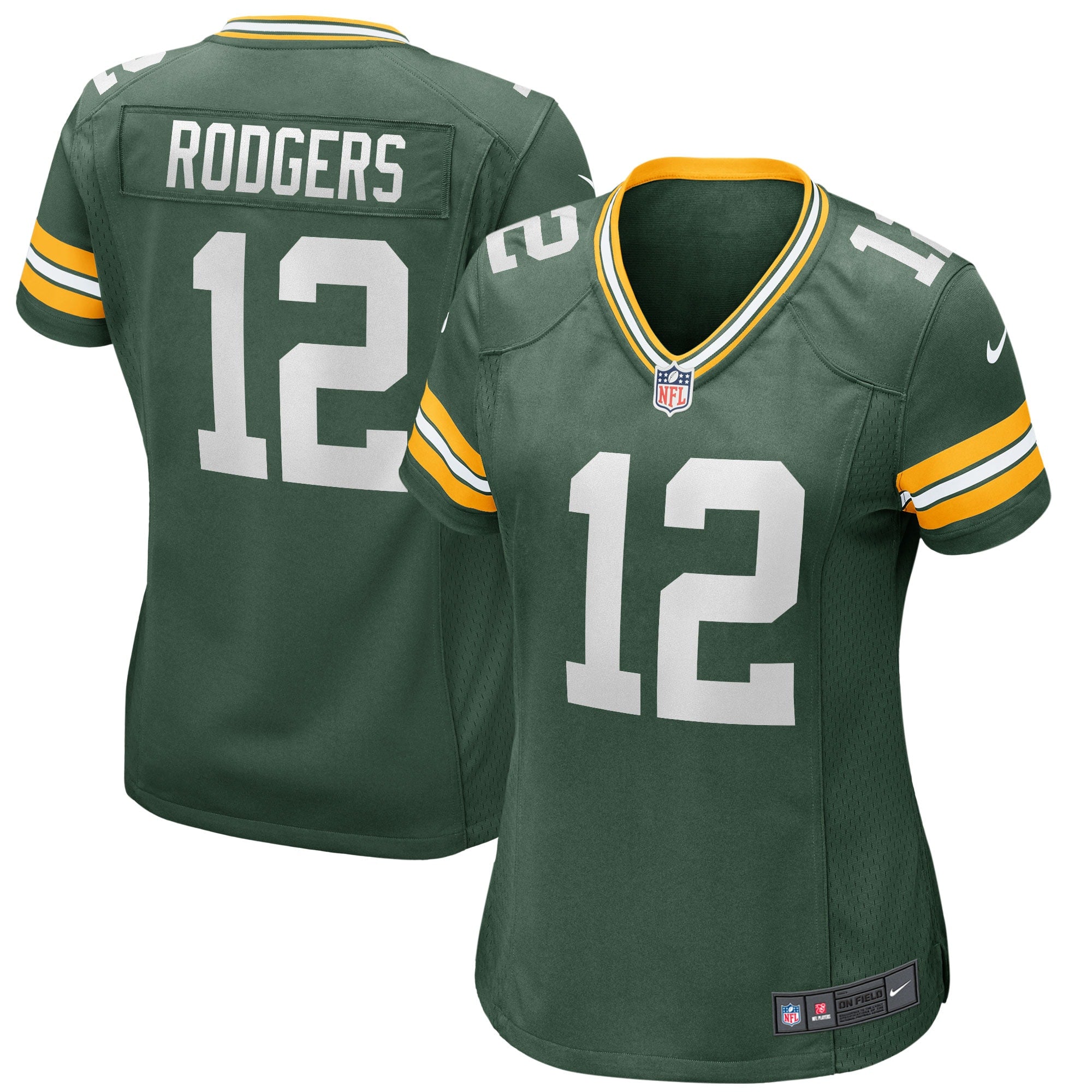 Aaron Rodgers Green Bay Packers Nike Women s Player Jersey   Green