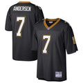 Morten Andersen New Orleans Saints Mitchell   Ness Retired Player Legacy Replica Jersey   Black
