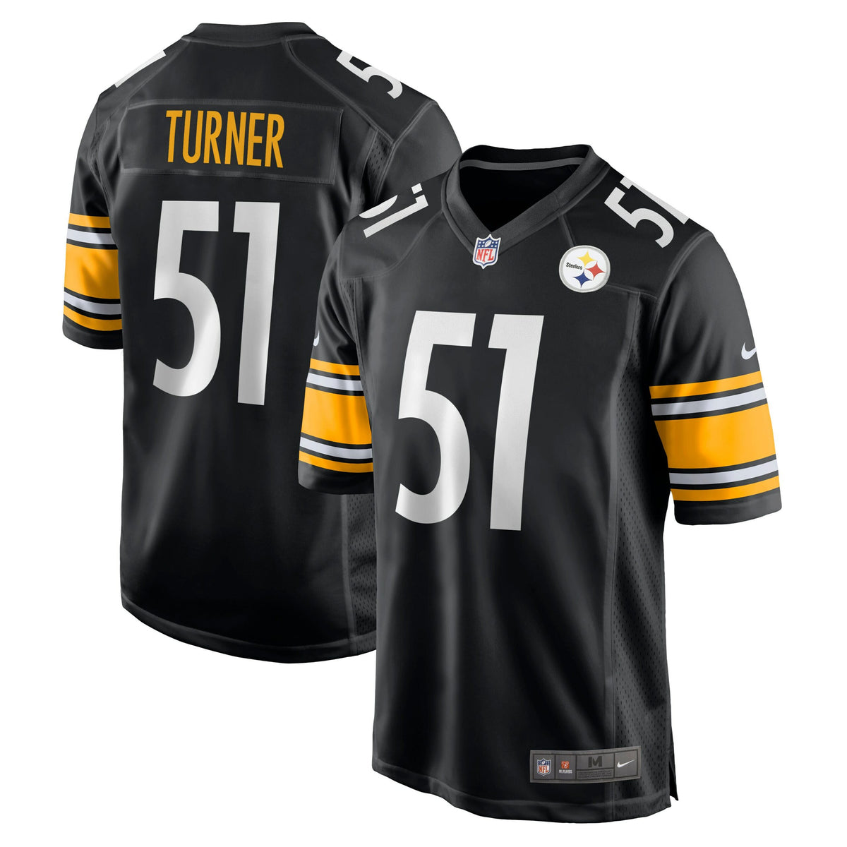 Trai Turner Pittsburgh Steelers Nike Game Jersey   Black