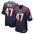 Andrew Beck Houston Texans Nike Game Player Jersey   Navy