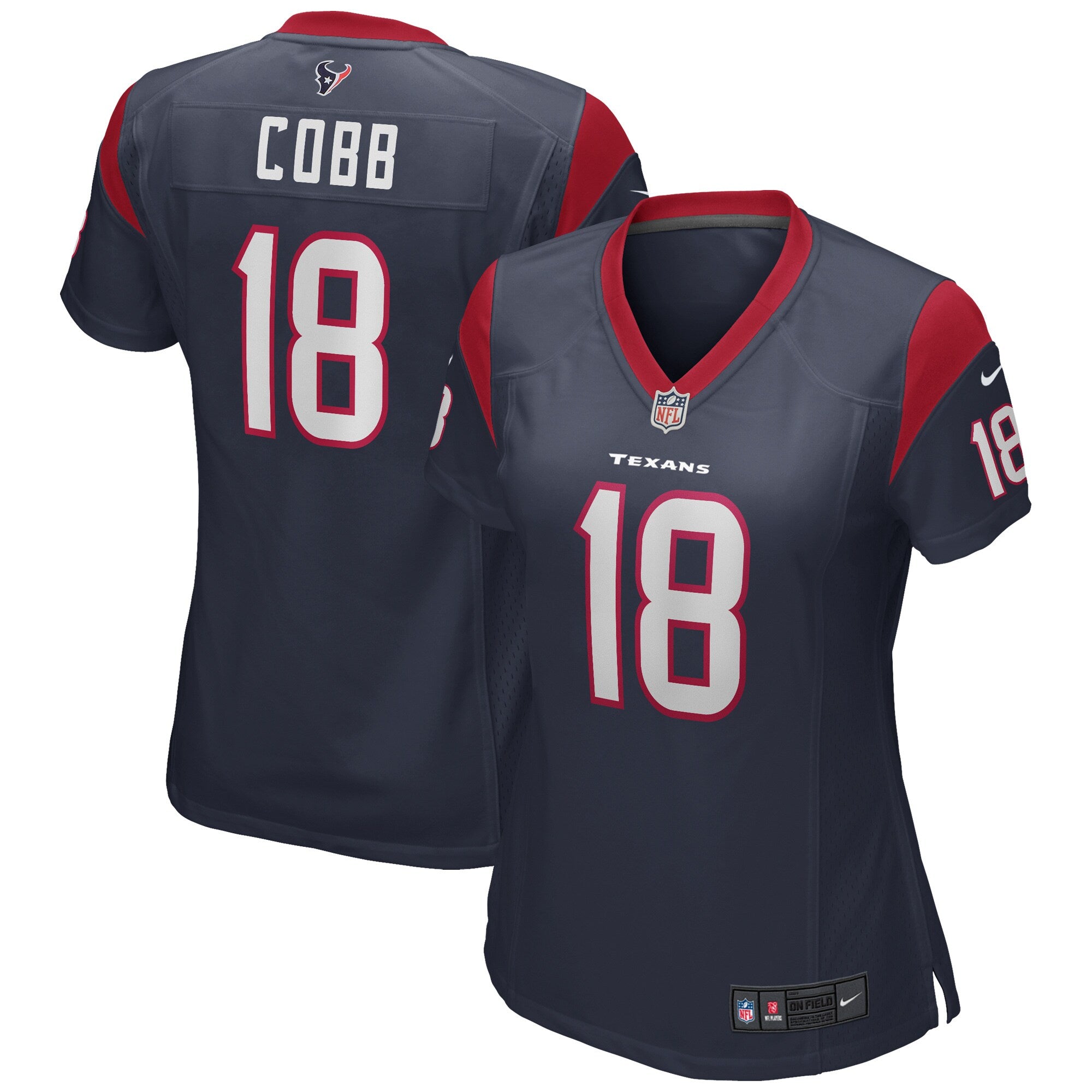 Randall Cobb Houston Texans Nike Women s Game Player Jersey   Navy