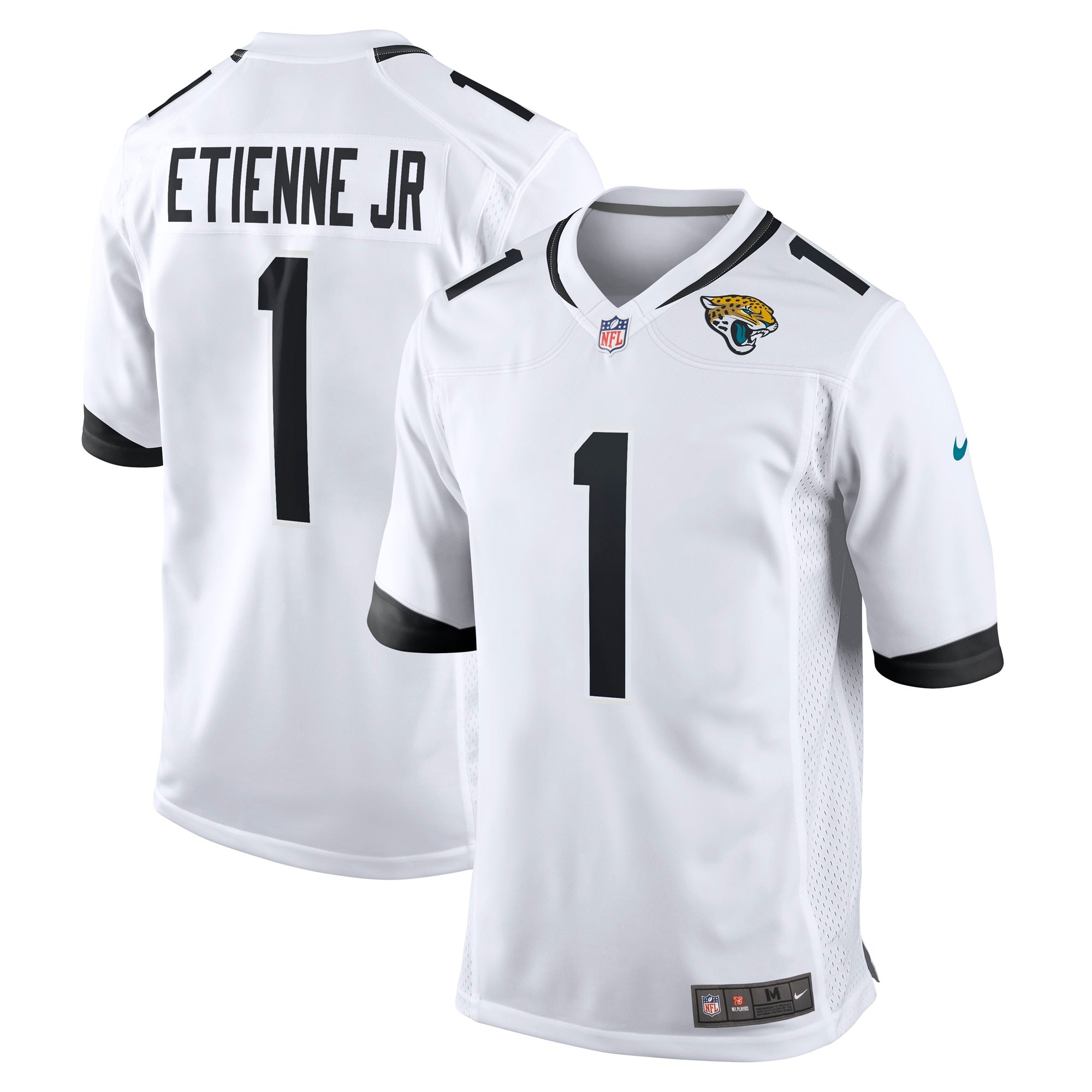 Travis Etienne Jr. Jacksonville Jaguars Nike Game Player Jersey   White