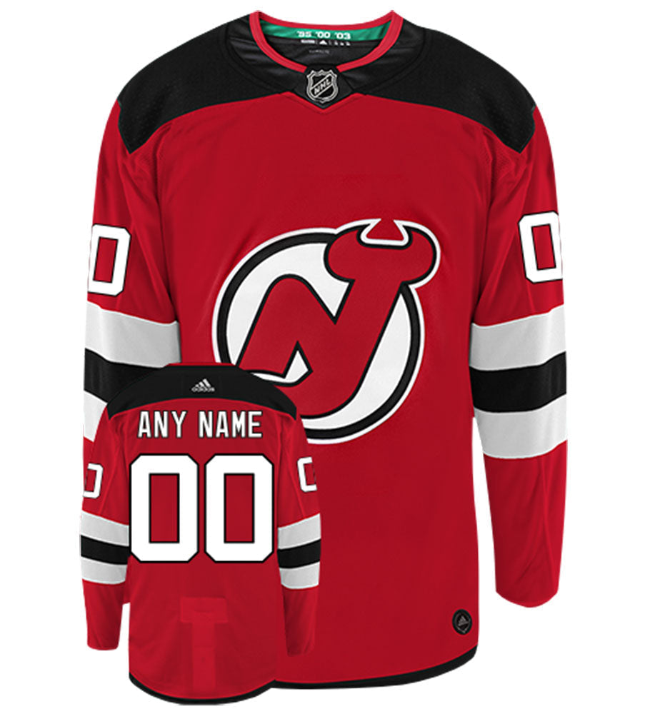 New Jersey Devils Adidas Authentic Home NHL Hockey Jersey