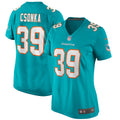 Larry Csonka Miami Dolphins Nike Women s Game Retired Player Jersey   Aqua