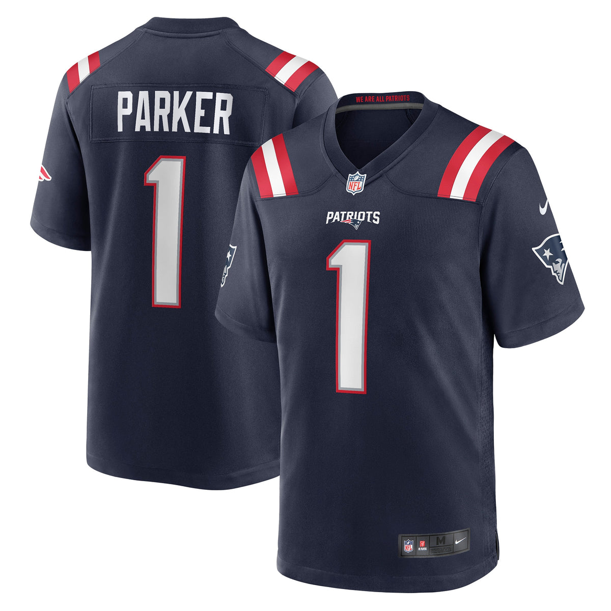 DeVante Parker New England Patriots Nike Game Jersey   Navy