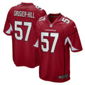 Men s Nike Kamu Grugier-Hill Cardinal Arizona Cardinals Game Player Jersey