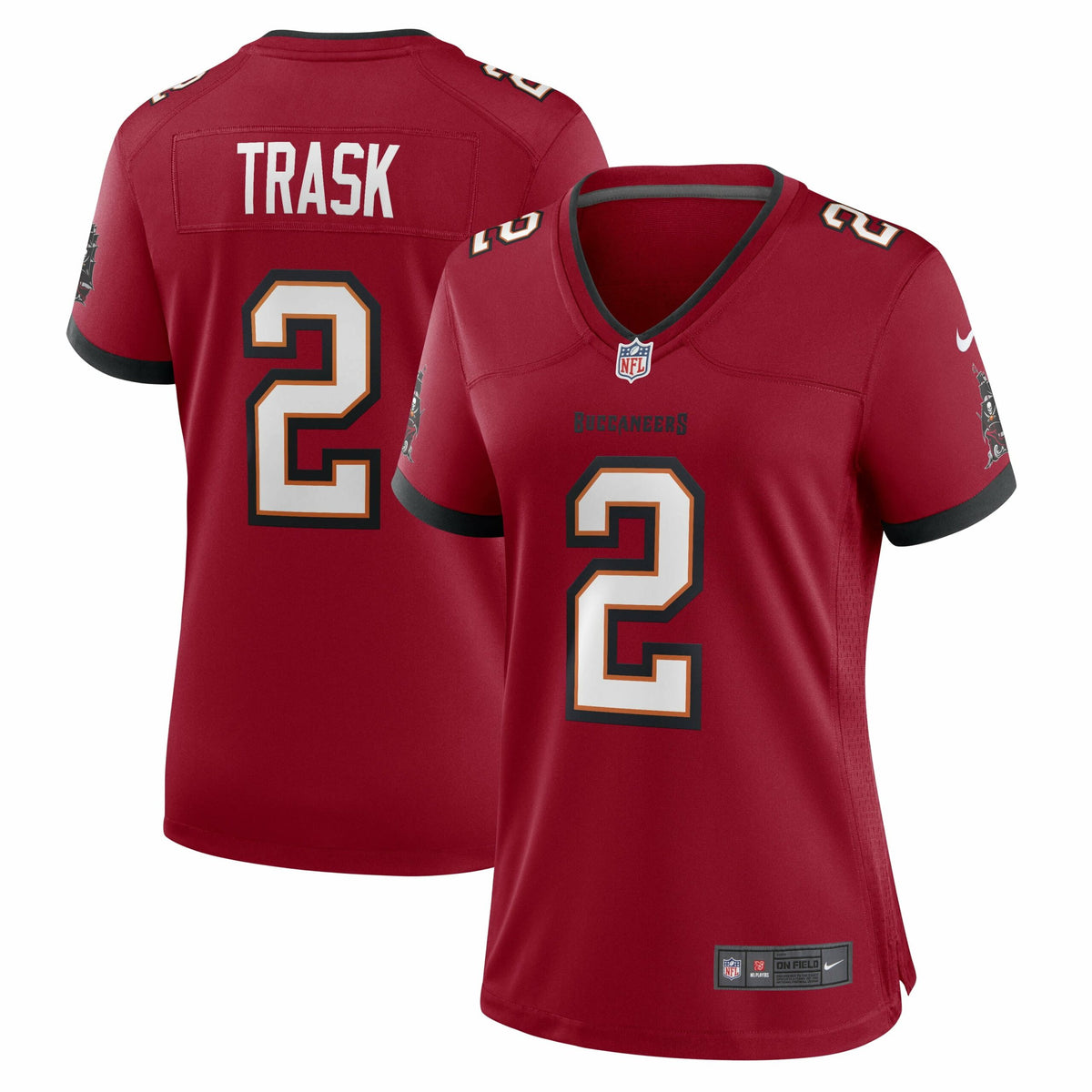 Women s Nike Kyle Trask Red Tampa Bay Buccaneers Game Jersey