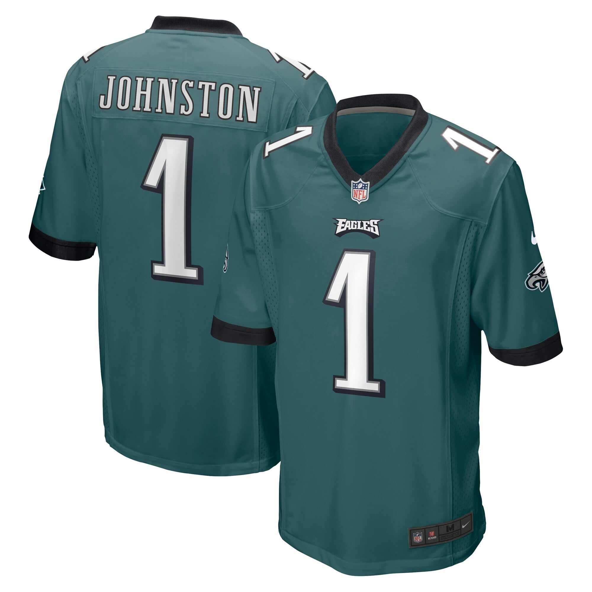 Cameron Johnston Philadelphia Eagles Nike Game Jersey   Midnight Green