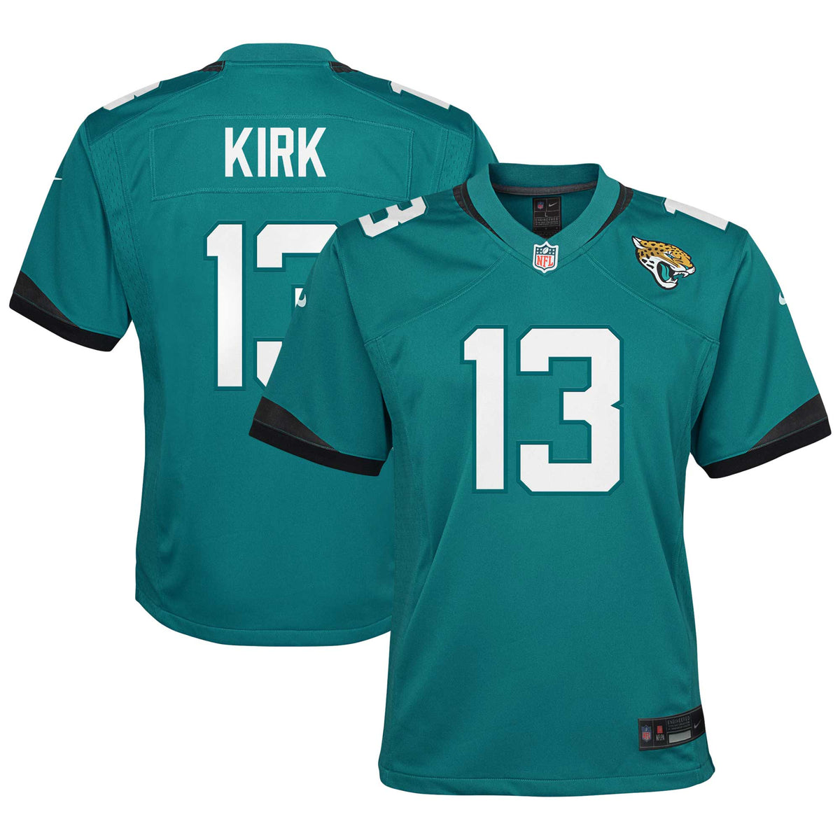 Christian Kirk Jacksonville Jaguars Nike Youth Game Jersey   Teal