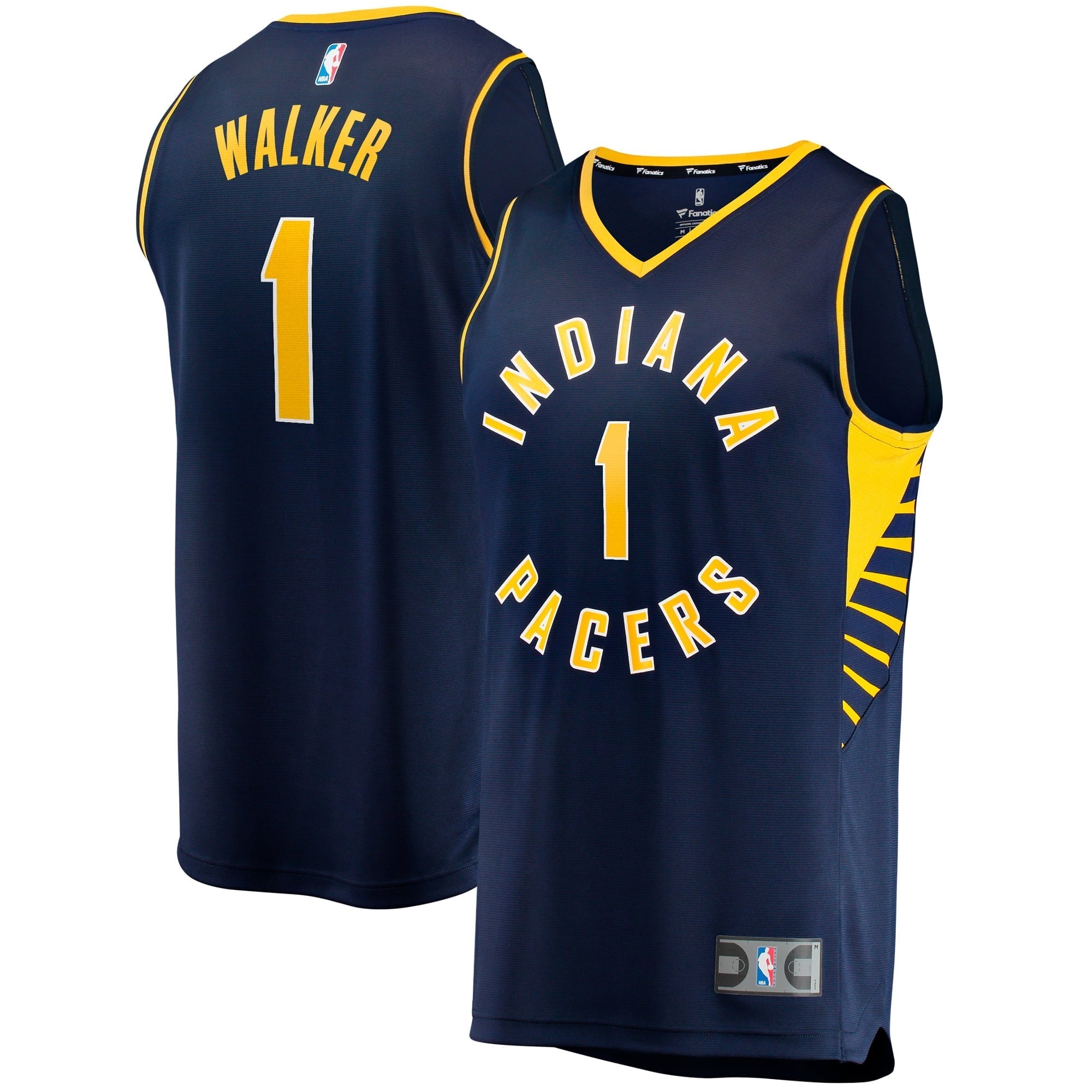 Youth Fanatics Branded First Round Navy Indiana Pacers 2023 NBA Draft First Round Pick Fast Break Replica Jersey - Icon