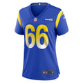 Women s Nike Sean Maginn Royal Los Angeles Rams Home Game Jersey