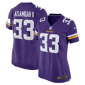 Women s Nike Brian Asamoah Purple Minnesota Vikings Player Game Jersey