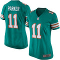 DeVante Parker Miami Dolphins Nike Women s Game Player Jersey   Aqua