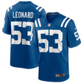 Shaquille Leonard Indianapolis Colts Nike Game Player Jersey   Royal