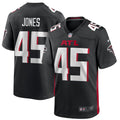 Men s Nike Deion Jones Black Atlanta Falcons Game Player Jersey