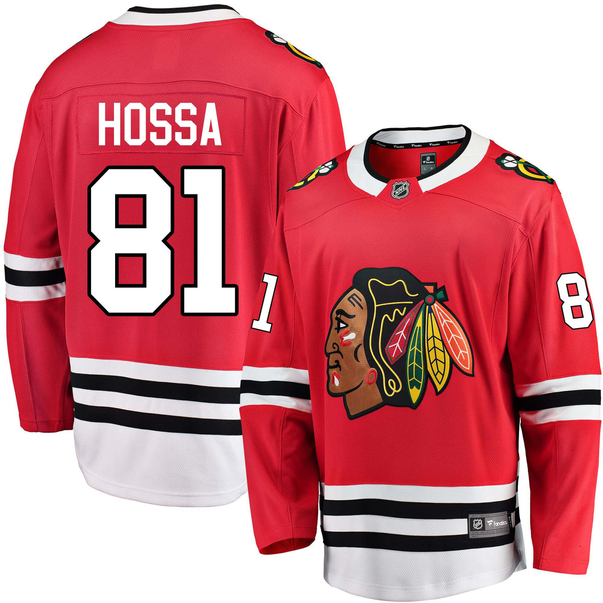 Marian Hossa Chicago Blackhawks Fanatics Home Red Breakaway Men's Jersey