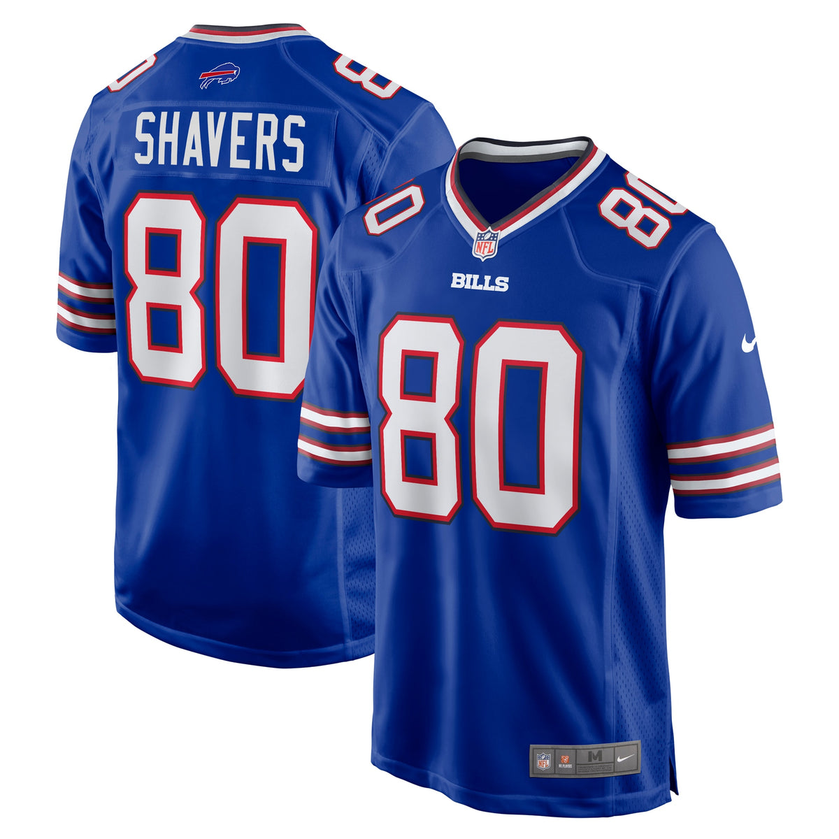 Tyrell Shavers Buffalo Bills Nike Team Game Jersey   Royal