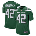 Thomas Hennessy New York Jets Nike Game Jersey   Gotham Green