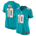 Women s Miami Dolphins Tyreek Hill Game Jersey Aqua