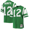 Joe Namath New York Jets Mitchell   Ness Authentic Retired Player Jersey   Green