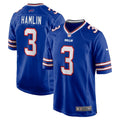Men s Nike Damar Hamlin Royal Buffalo Bills Home Game Player Jersey