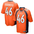Men s Nike Jacob Bobenmoyer Orange Denver Broncos Game Jersey