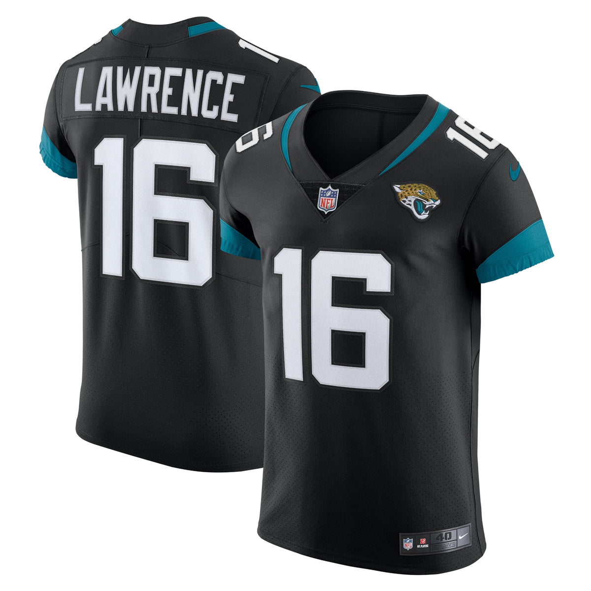 Trevor Lawrence Jacksonville Jaguars Nike Vapor Elite Jersey   Black